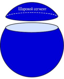 Шаровой сегмент
