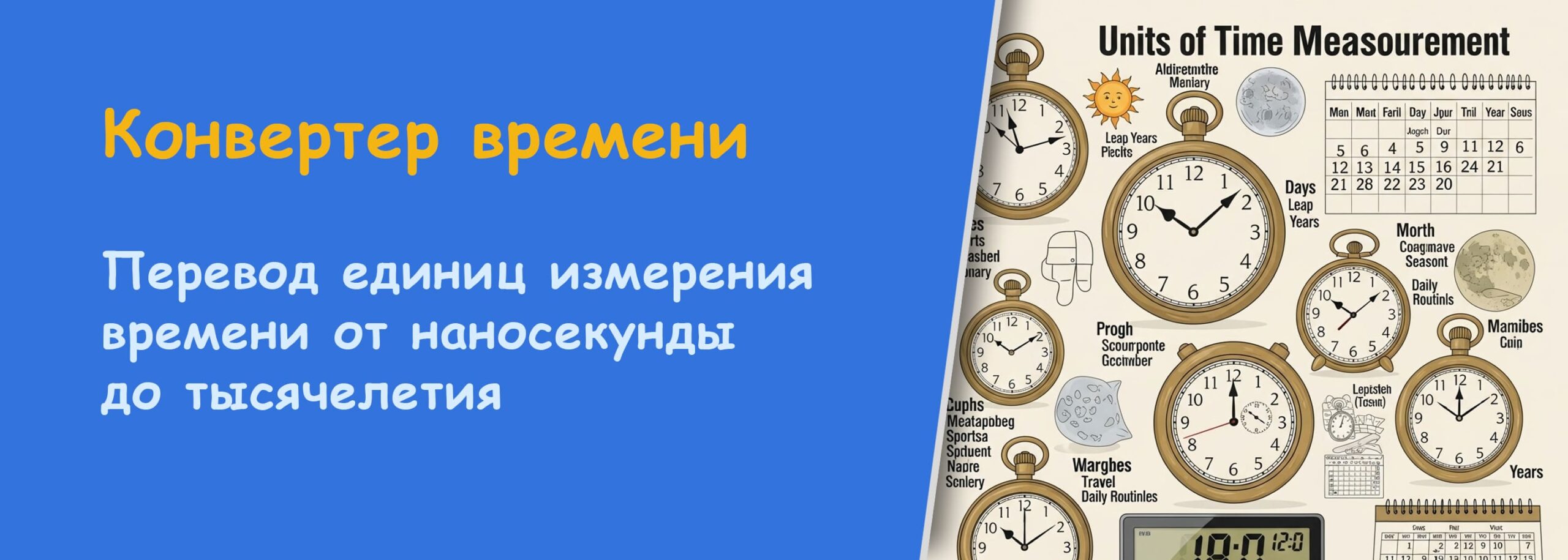 Конвертер времени